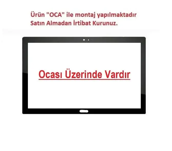 LENOVO TAB P10 TB-X705 X705L HOME TUŞ YUVALI DOKUNMATİK CAM