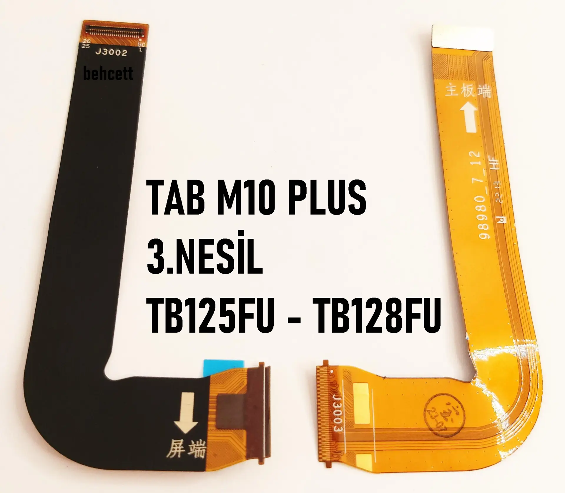 LENOVO TAM M10 PLUS 3.NESİL TB-125FU TB-128FU EKRAN ARA FLEX